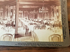 Stereoview Baldwin Hotel Dining Room Interior San Francisco CA 1880s Underwood picture