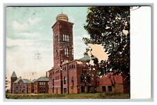 Michigan School of Mines Houghton MI Technological University c1905 Postcard L21 picture