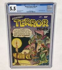 Beware Terror Tales #2 CGC 5.5 (Bernard Baily PCH) 1952 Fawcett picture