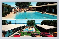 Port Austin MI-Michigan, Beachcomber Motel & Apartments, Vintage Postcard picture