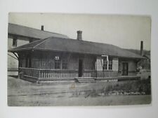 Roulette PA C & P A Railroad Train Depot 1913 picture
