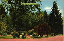 Honesdale PA-Pennsylvania, Uptown Park, Outside, Vintage Postcard picture
