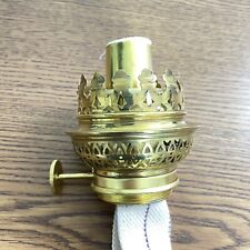 Vintage Kerosene oil lamp Gaudard Kosmos Style Burner 1.5” Thread Solid Brass picture