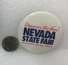 1992 Nevada State Fair - Discover The Fun Pin picture