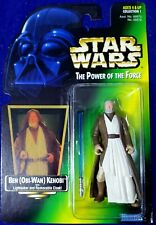 Holo Kenner Star Wars 1997 Power Of The Force BEN (OBI-WAN) KENOBI MOC MIB picture