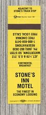 Matchbook Cover-Stone's Inn Motel Watertown South Dakota-9201 picture