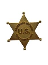 Fort Smith Arkansas U.S Marshals Museum Lapel Hat Tie Pin US Houston Badge Co picture