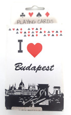 I Heart Love Budapest Playing Cards Complete 52 Card Hungarian Hungary Deck picture