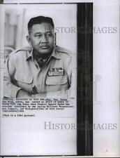 1964 Wire Photo Maj. Gen. Doung Van Minh, ousted in Vietnam - spw01092 picture