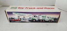 Vintage 1991 HESS Toy Truck & Racer NEW in Box Complete w/ Inserts WORKS *MINT* picture
