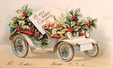  1908 Christmas Greetings Postcard, Addressed & Posted, Postville, Iowa. #-302 picture
