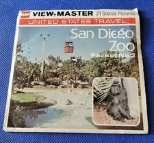 gaf Vintage H60 San Diego Zoo California Pack No 2 view-master Reels Packet picture