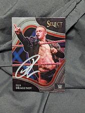 Ilja Dragunov Autograph Card 2022 Panini Select WWE RINGSIDE picture