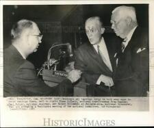1960 Press Photo Democrats meet in Washington to discuss fundraising campaign. picture