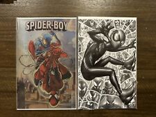 SPIDER-BOY #1 Lot Of Two Books - Kaare Andrews and Mico Suayan Variants picture