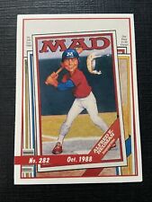 Mad Magazine 1992 Baseball Lime Rock Card #282 October 1988  picture