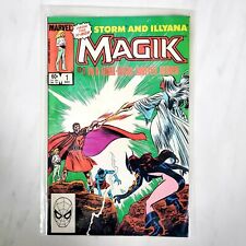 Magik #1  1983 Vintage Marvel Comic - X-Men Storm and Illyana picture