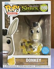 Funko Pop Movies: Glitter DONKEY #1598 (Shrek 30th Anniversary Series) IN HAND picture