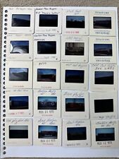 Vintage Train Slides Lot 20  Rock Island, , great Northern Frisco box cars picture