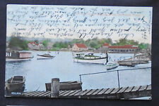 Stamford, CT, Harbor Scene Looking North, postmarked 1907 picture