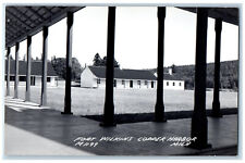 Copper Harbor Michigan MI Postcard Fort Williams c1950's RPPC Photo picture