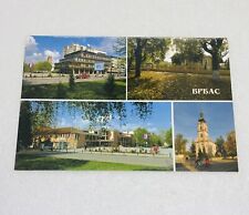 Vintage Postcard Serbia Tourist Office Building Catholic Church Multi Views P2 picture