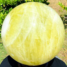 39.68LB Natural yellow crystal Ball Quartz crystal energy ball  HL69 picture
