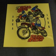ADRA Gila Bend Grand Prix 1986 Decal Sticker 4