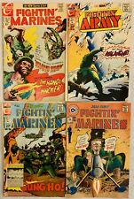 FIGHTIN’ MARINES #98, #114, #116 & FIGHTIN’ ARMY #111 Charlton Comics 1971-1974 picture