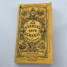 VINTAGE 1979 THE OLD FARMER’S  ALMANAC by Robert B Thomas WEATHER FORCASTS CROPS picture