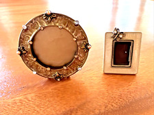 LOT OF 2  JAY STRONGWATER for NEIMAN MARCUS SMALL  ENAMEL  FRAMES picture