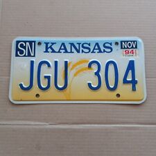 1994 Kansas License Plate - 