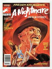 Freddy Krueger's A Nightmare on Elm Street #1 VF- 7.5 1989 picture