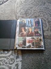 X-FILES Binder Complete Topps Series 1 And 2 Complete Card Sets In Binder  picture