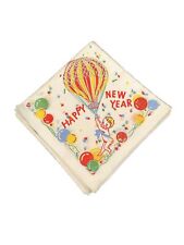 10 Vintage Happy New Years Baby MCM Paper  Napkin Cocktail or Dinner Sized 1950s picture