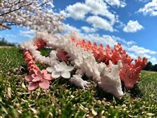 3d print, Cherry Blossom Dragon, for mom, floral dragon, gift for wife, flower  picture