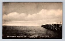 Apalachicola FL-Florida, Scenic View The Gorrie Bridge, Vintage Postcard picture