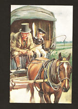 DAVID COPPERFIELD vintage Rafael Tuck Dickens postcard ~Harold Copping art picture