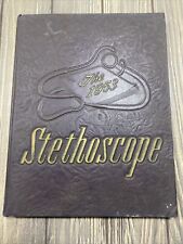 Vintage Kansas City College Of Osteopathy And Surgery Stethescope 1953 Yearbook picture
