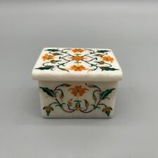 Elegant Marble and Natural Stone Decorative Trinket Box - Luxurious Storage Solu picture