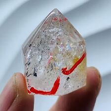 Excellent Natural Enhydro Quartz Crystal Herkimer Diamond big moving water 27G！！ picture