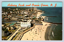 Vintage Postcard Asbury Park Ocean Grove New Jersey picture
