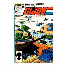 G.I. Joe Order of Battle #4 Marvel 1987 VF The Official G.I. Joe Handbook picture