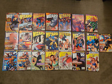 Wizard Comic 22 Magazine Lot 1996 1997 1998 2003 2004 Big Momma Issue Year-Ender picture