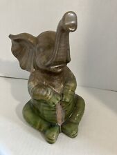 Unique Large Elephant with Jade and Stone  picture