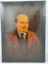 Vintage Fedoskino  lacquer box * LENIN *  1956 picture
