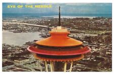 Seattle Washington c1960's top of the Space Needle, Lake Union, Lake Washington picture