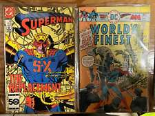 7 - superman comic lot picture