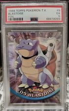 1999 Topps Pokemon Blastoise Foil #9 PSA 5 picture