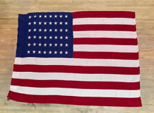 Vintage 48 Star United States Rayon Stitched Star/Stripes Flag 34